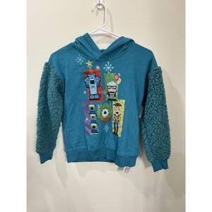 Disney Parks Youth 11/12 Pixar  Holiday Sweater NEW